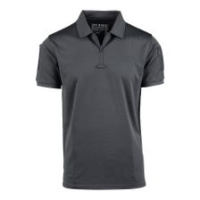 Tactical polo met ritsje Quickdry Wolf Grey