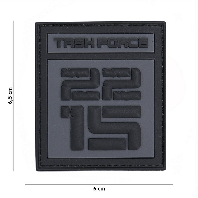 Embleem 3D PVC Task Force 2215 style 2