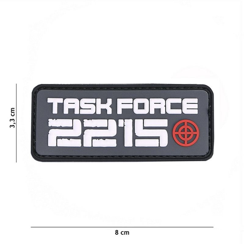 Embleem 3D PVC Task Force 2215 style 3