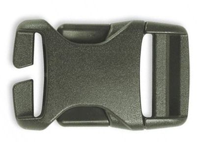 Gespen set Molle 25 mm 2 st. groen