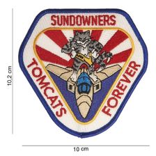 Embleem stof Tomcats Forever Sundowners