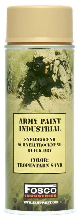 Verf spuitbus 400 ml. beige, Tropentarn Sand