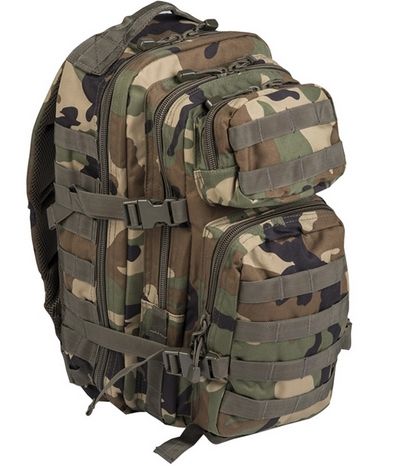 Rugzak US Assault  20 liter Woodland