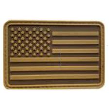 Embleem PVC USA vlag Desert