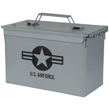 Munitiekist .50 US Air Force grijs