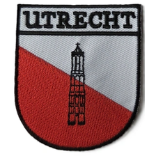 Embleem opstrijkbaar vlag stad Utrecht
