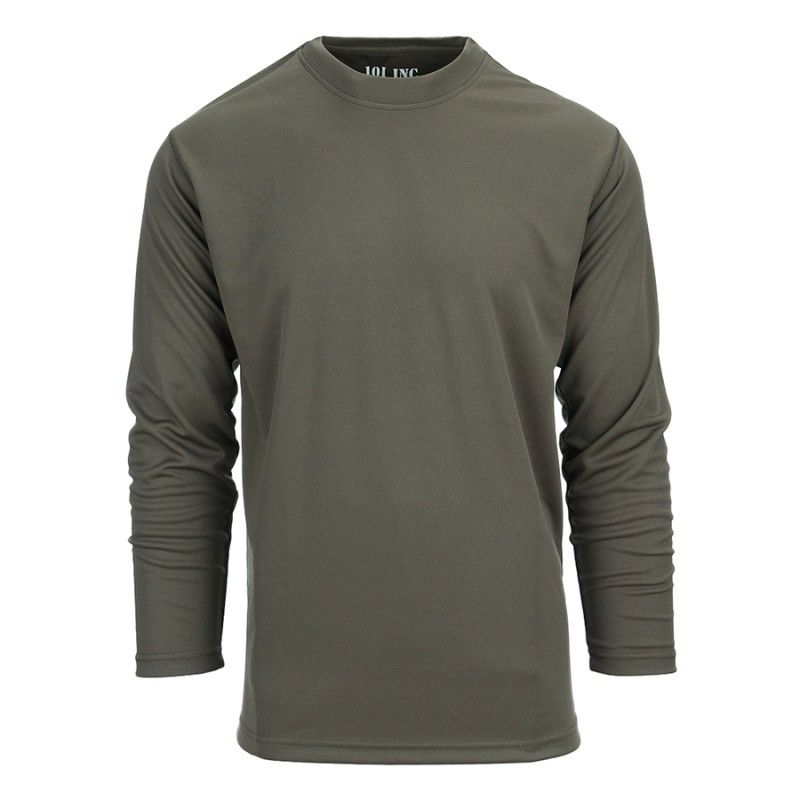 Tactical T-shirt Quickdry lange mouw groen