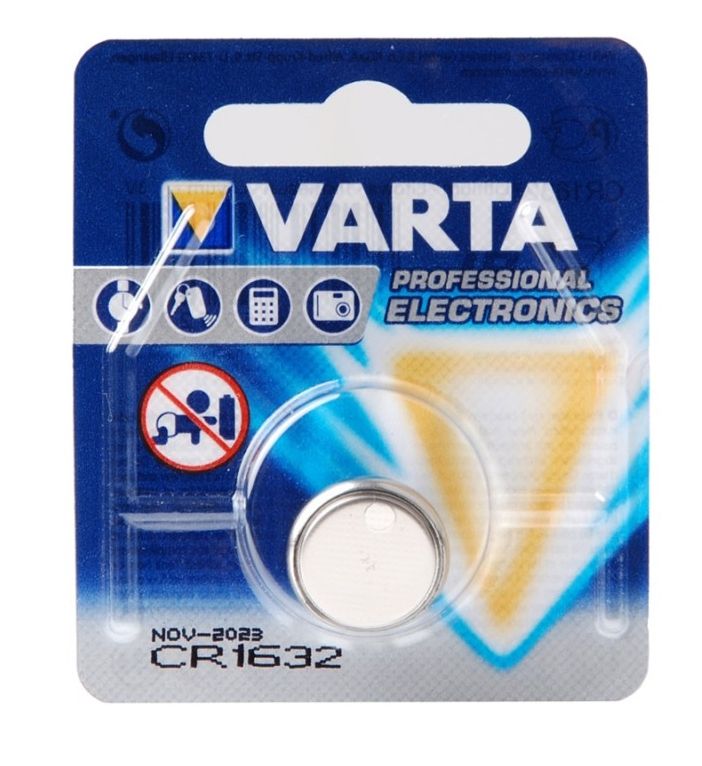 Varta batterij CR1632