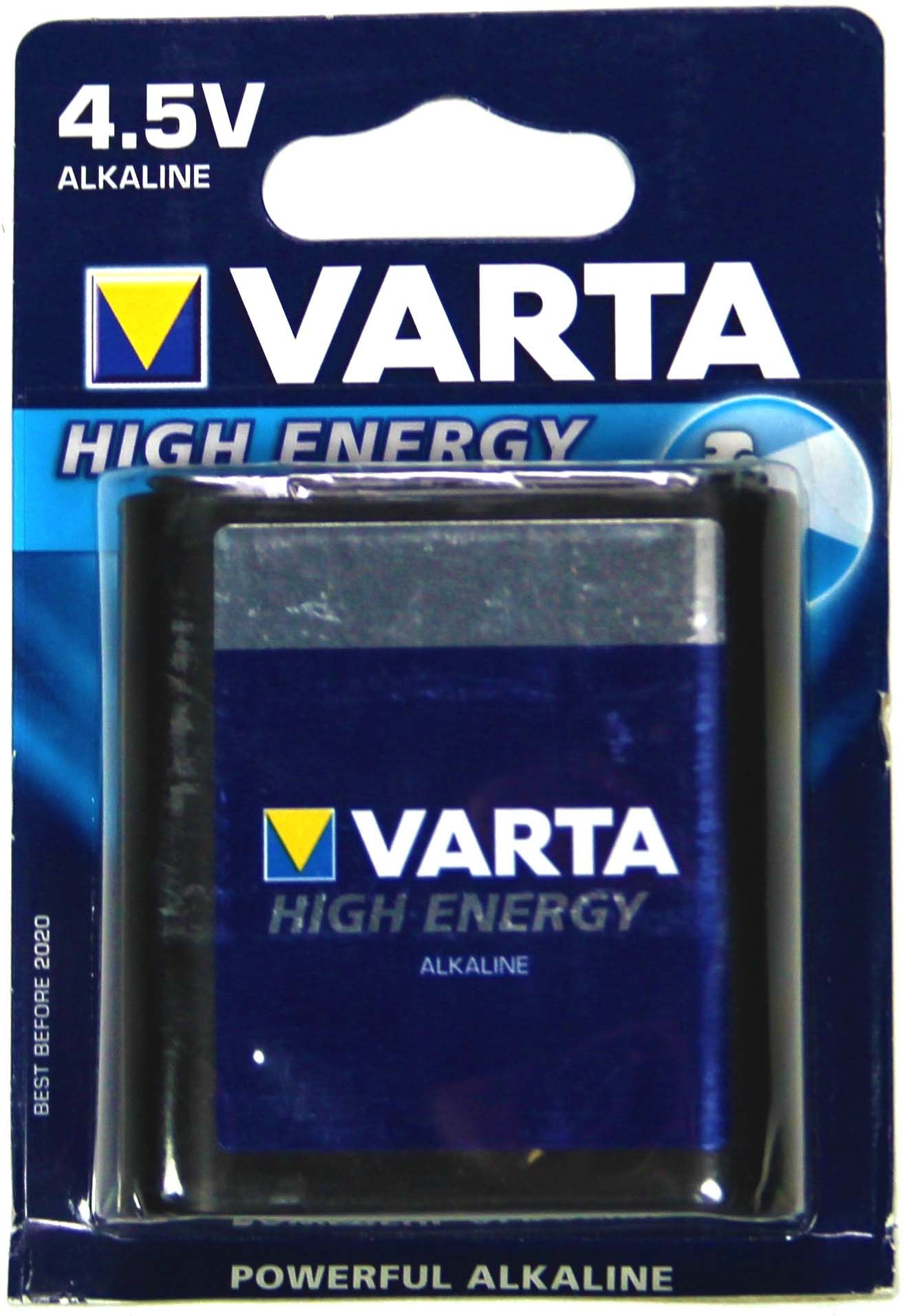 Varta platte batterij 