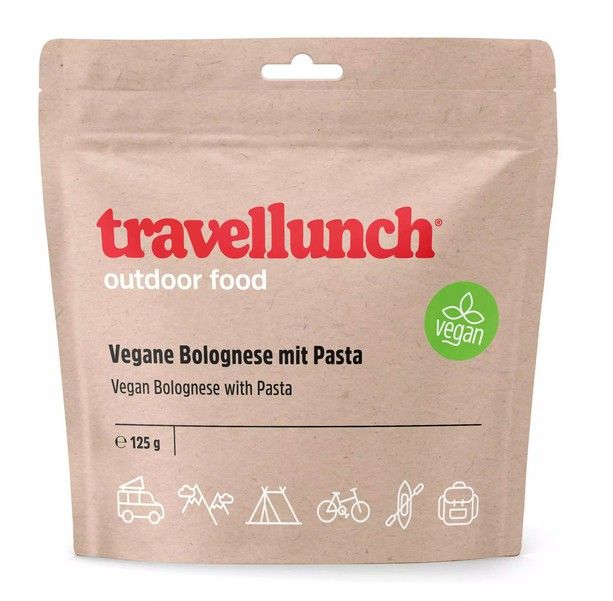 Travellunch veggie pasta Bolognese