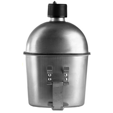 Veldfles RVS met mok