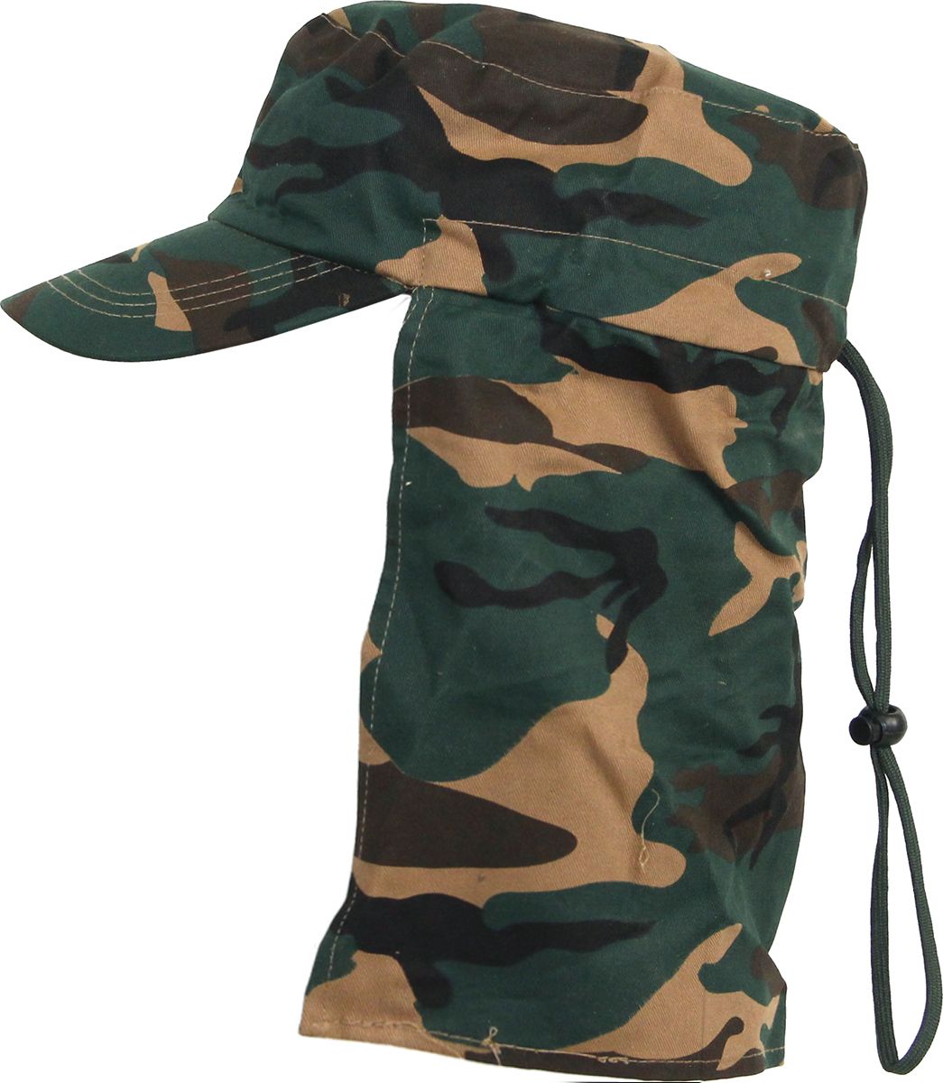 Veldpet met nekbescherming woodland 