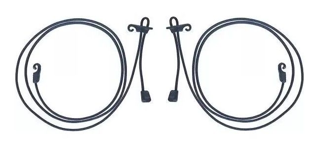 Verlengstuk voor tarp met oranje haken