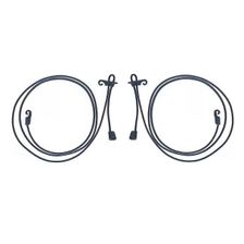 Verlengstuk voor tarp met oranje haken