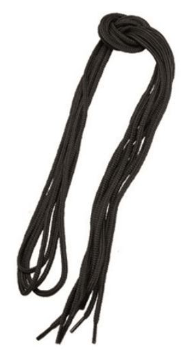 Veters katoen Mil-Tec zwart 140 cm