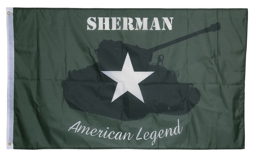Vlag Sherman tank