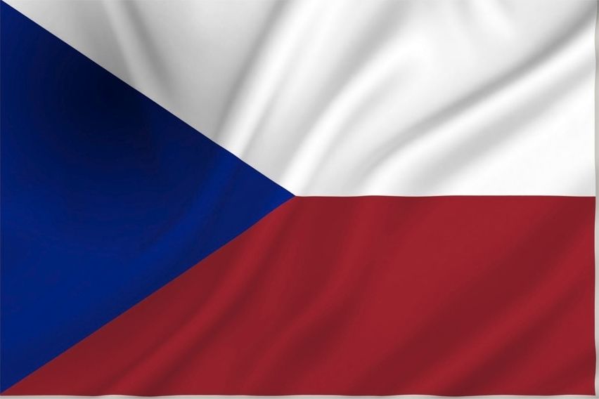 Vlag Tsjechie 