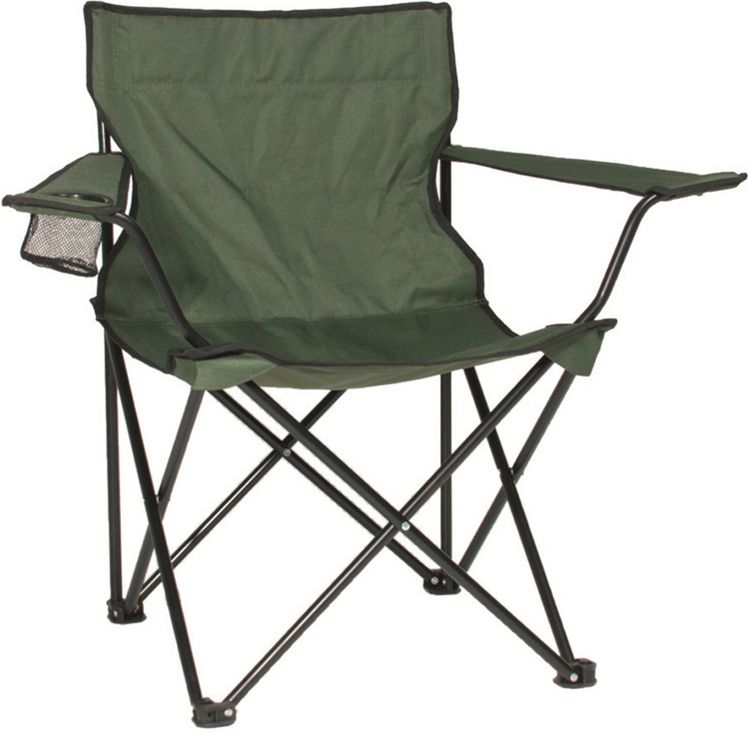 Camping vouwstoel groen 