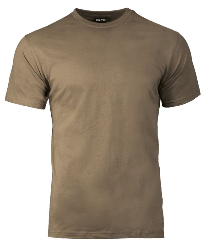 T-Shirt Effen Mil-Tec Coyote