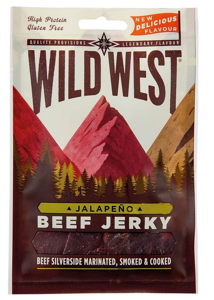 Wild West Beef Jerky Jalapeno