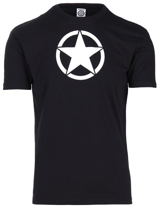 T-shirt met Allied Star zwart