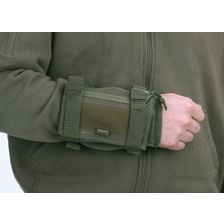 Onderarm notitie- en kaart houder groen