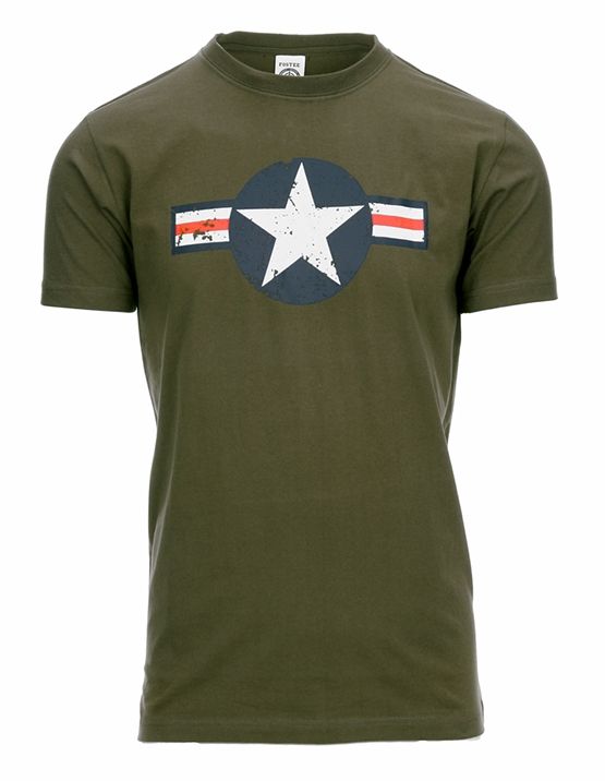 T-Shirt WW2 groen