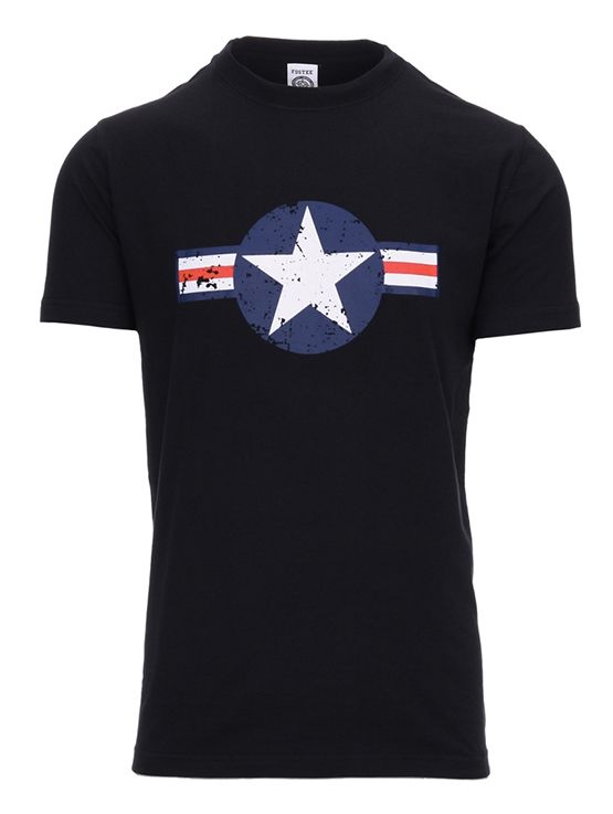 T-shirt WW2 zwart