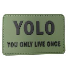 Embleem PVC YOLO